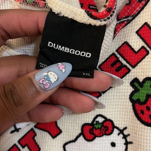 Hello Kitty Shirt and Crop Sweater Set XXL - Picture 5 of 5